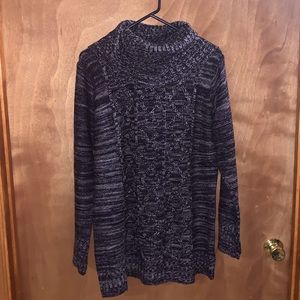 jason maxwell purple cowl neck sweater brand new with tags